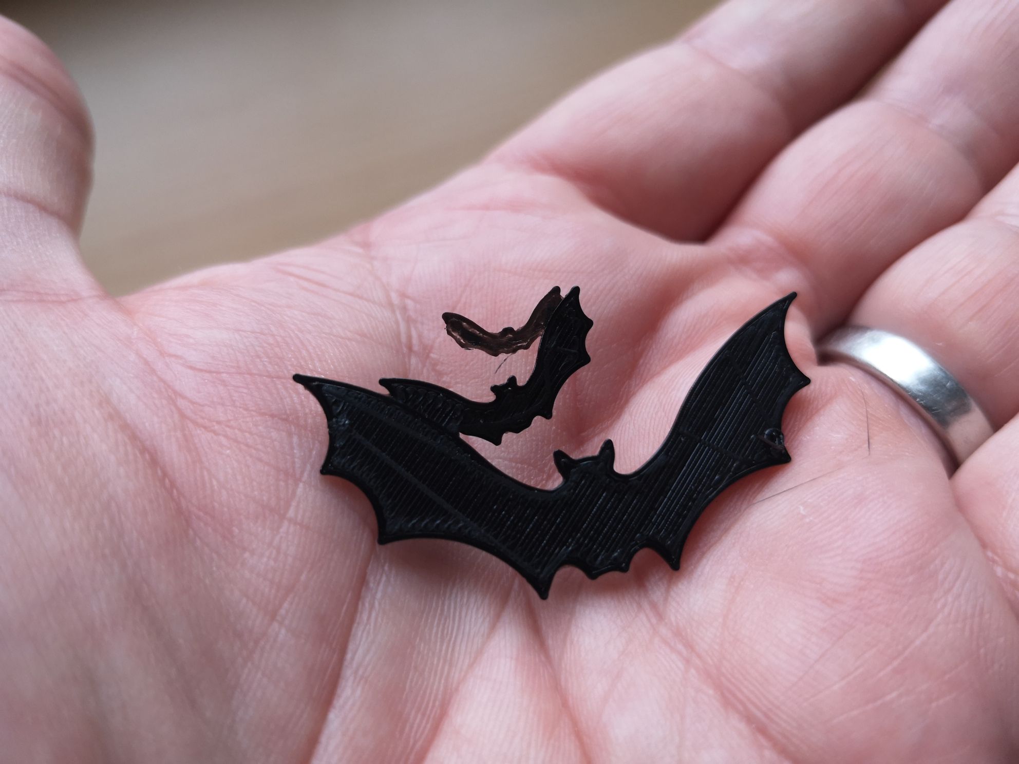 Halloween Bats for decoration or spooky fridge magnet