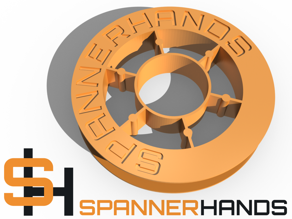 SPANNERHANDS Mini Spool for holding your filament samples