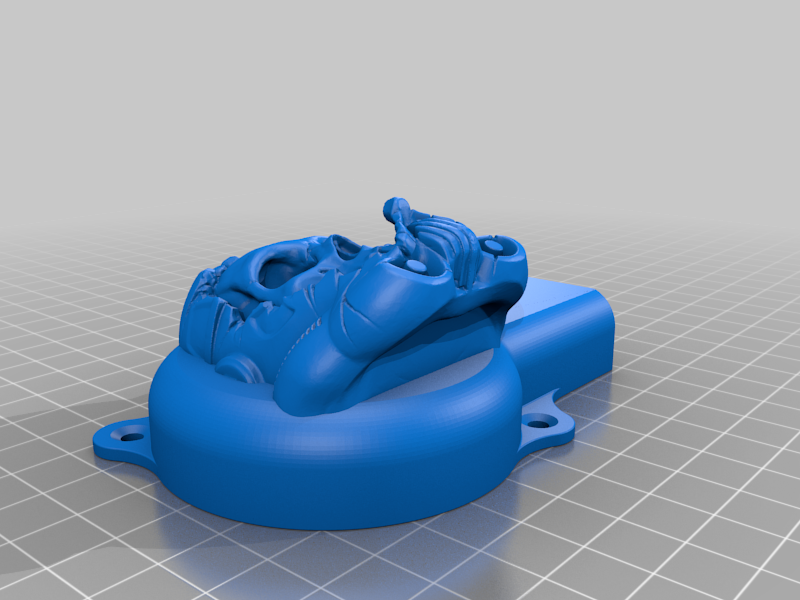Gravetrooper PSU Fan Guard for Ender 3 Pro