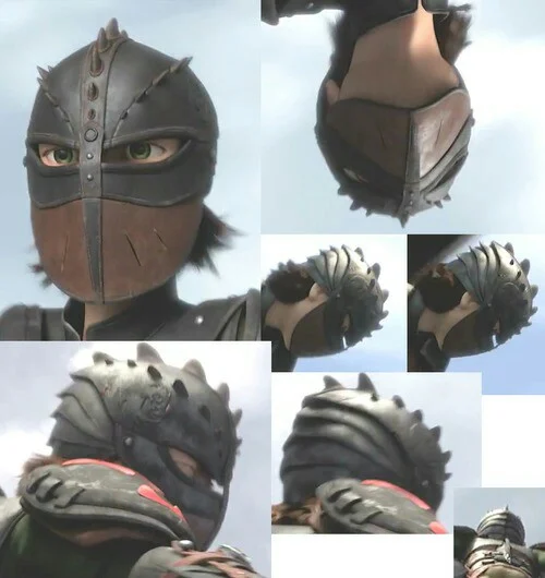 Hiccup Haddock III Helmet movie 2