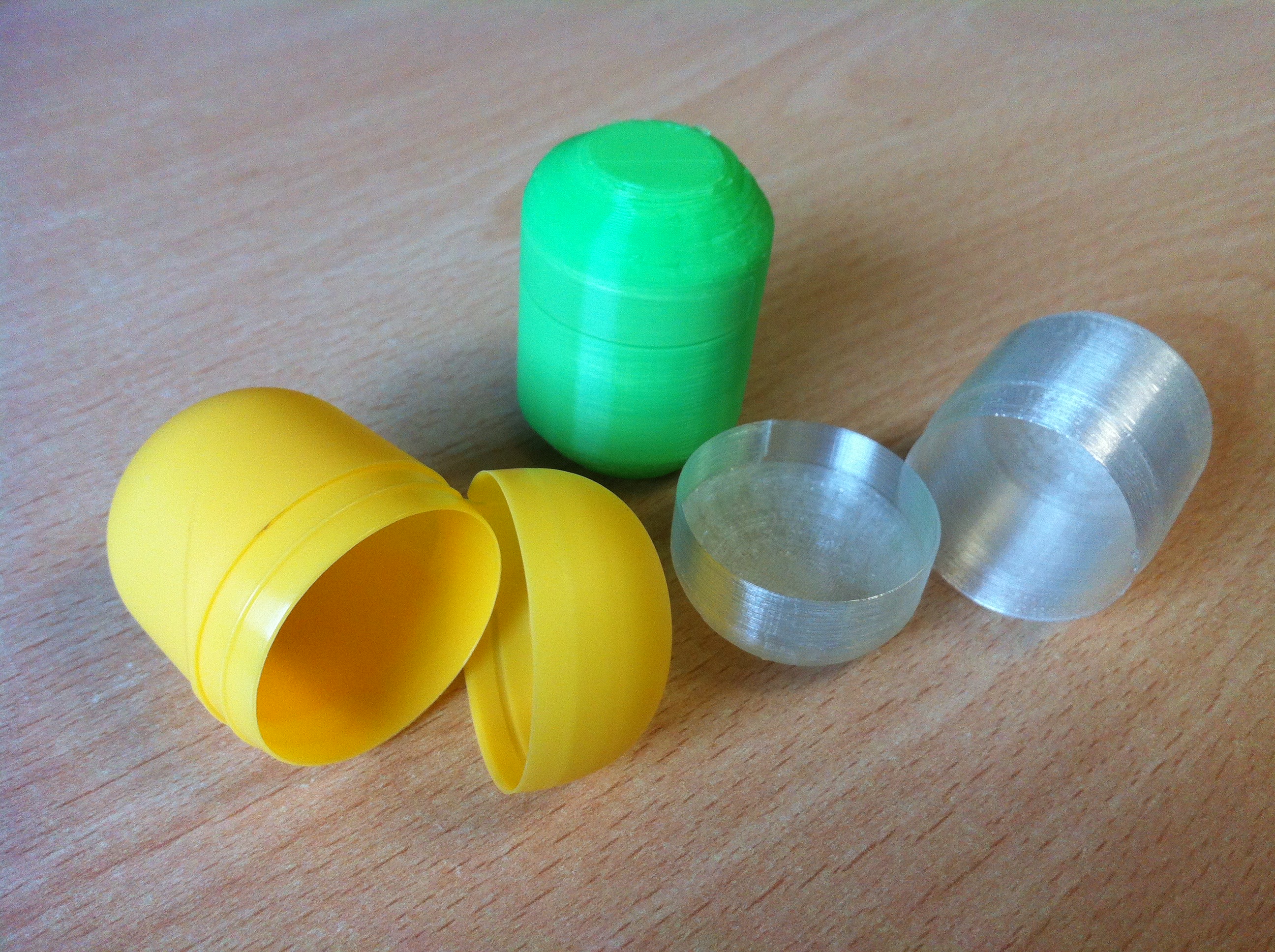Plastic eggs