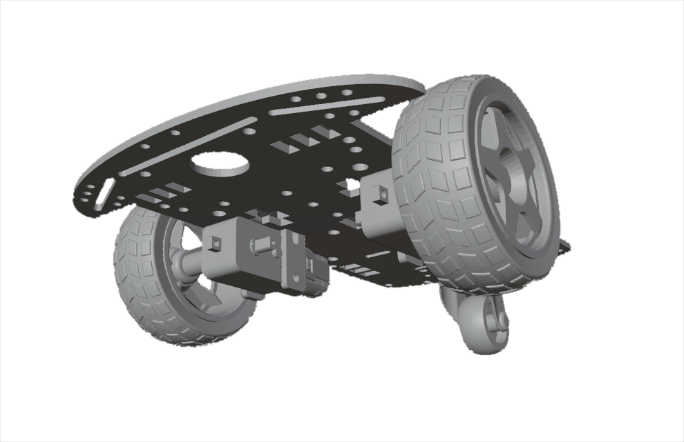 2WD smart car arduino robot chassis