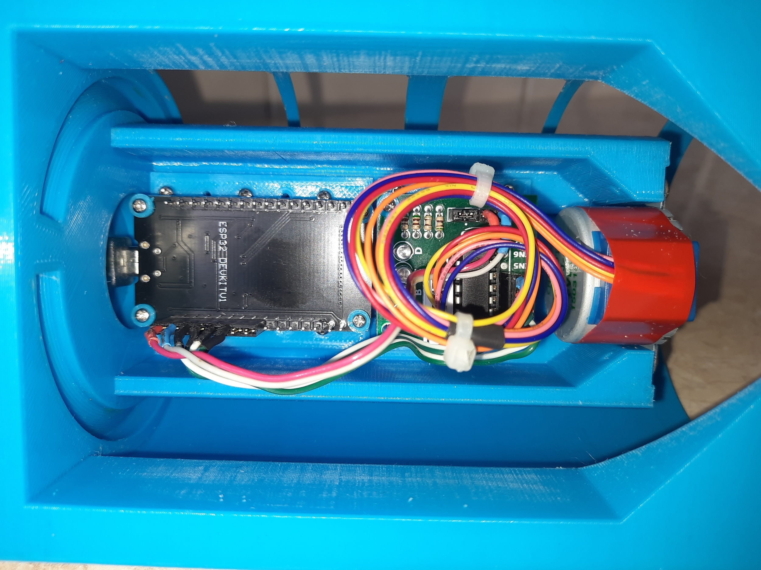 Overlapping Segments Rotary Digital Clock