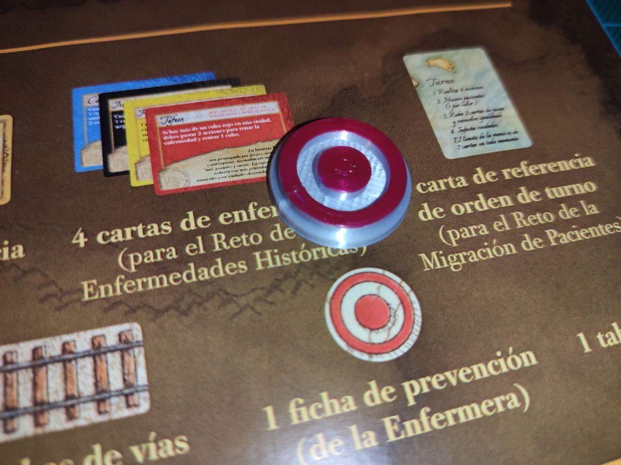 Tokens for pandemic Iberia