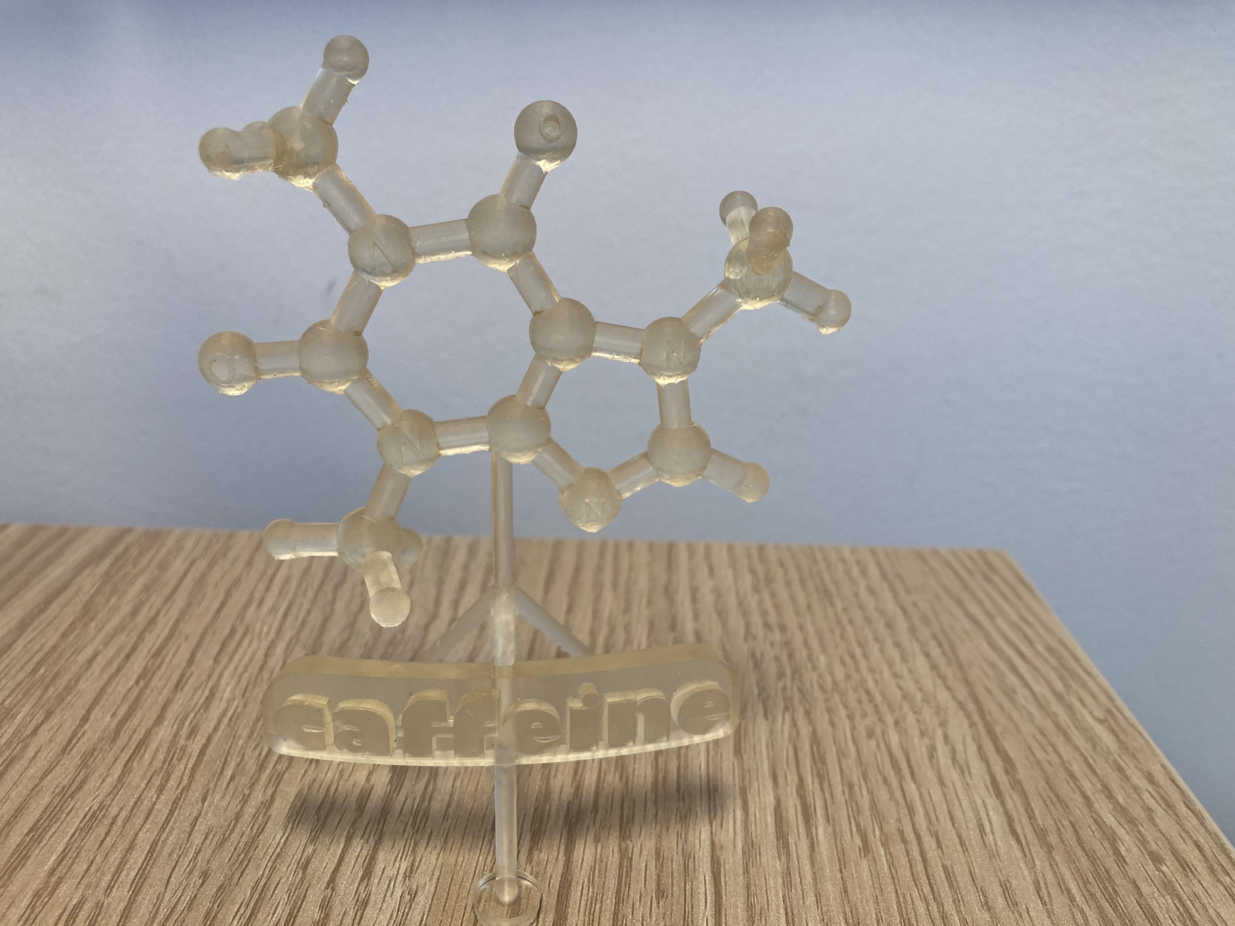caffeine molecule