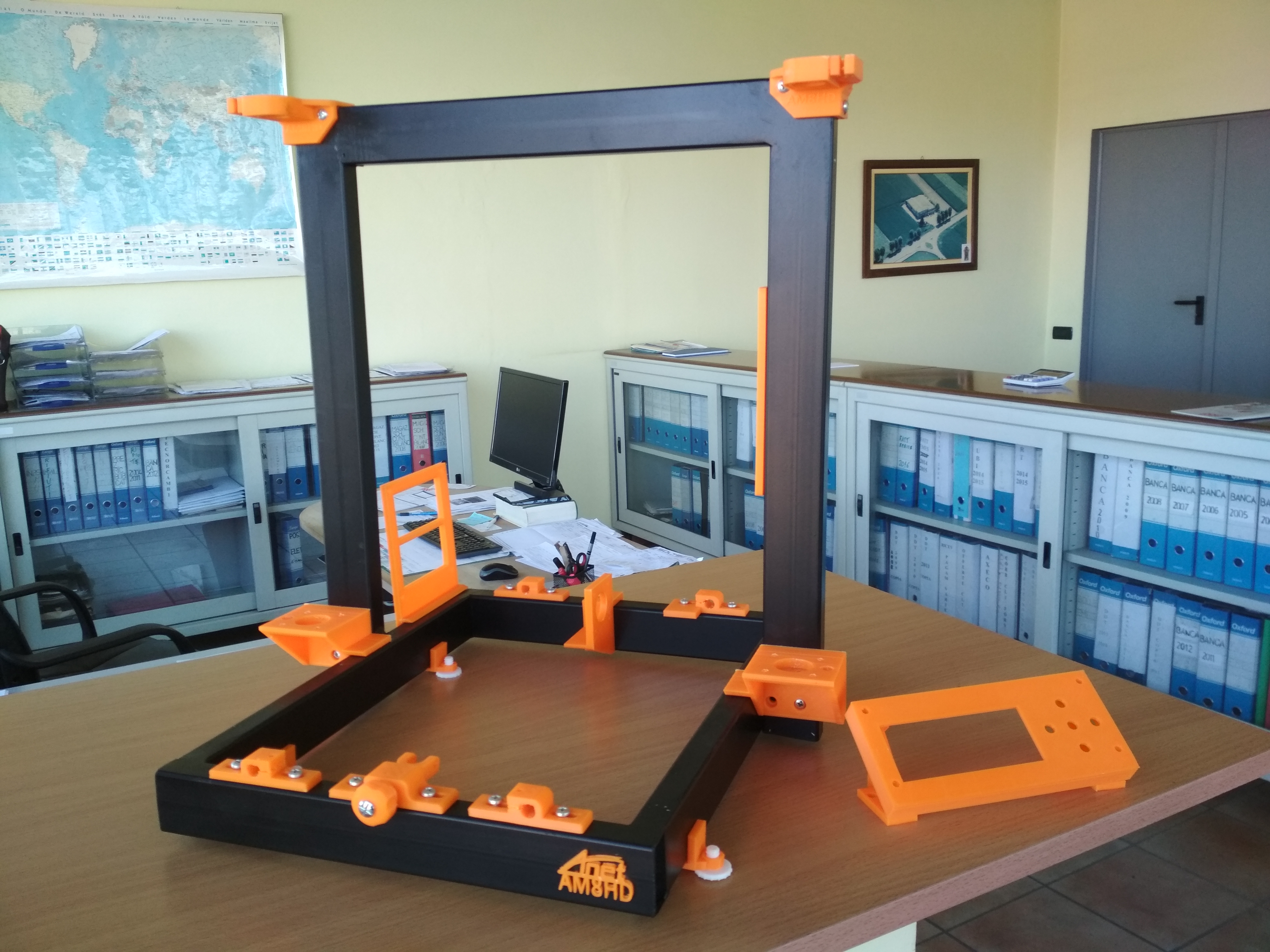 AM8HD - Prusa welded metal frame