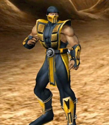 SCORPION MK ARMAGEDDON MASK - MORTAL KOMBAT