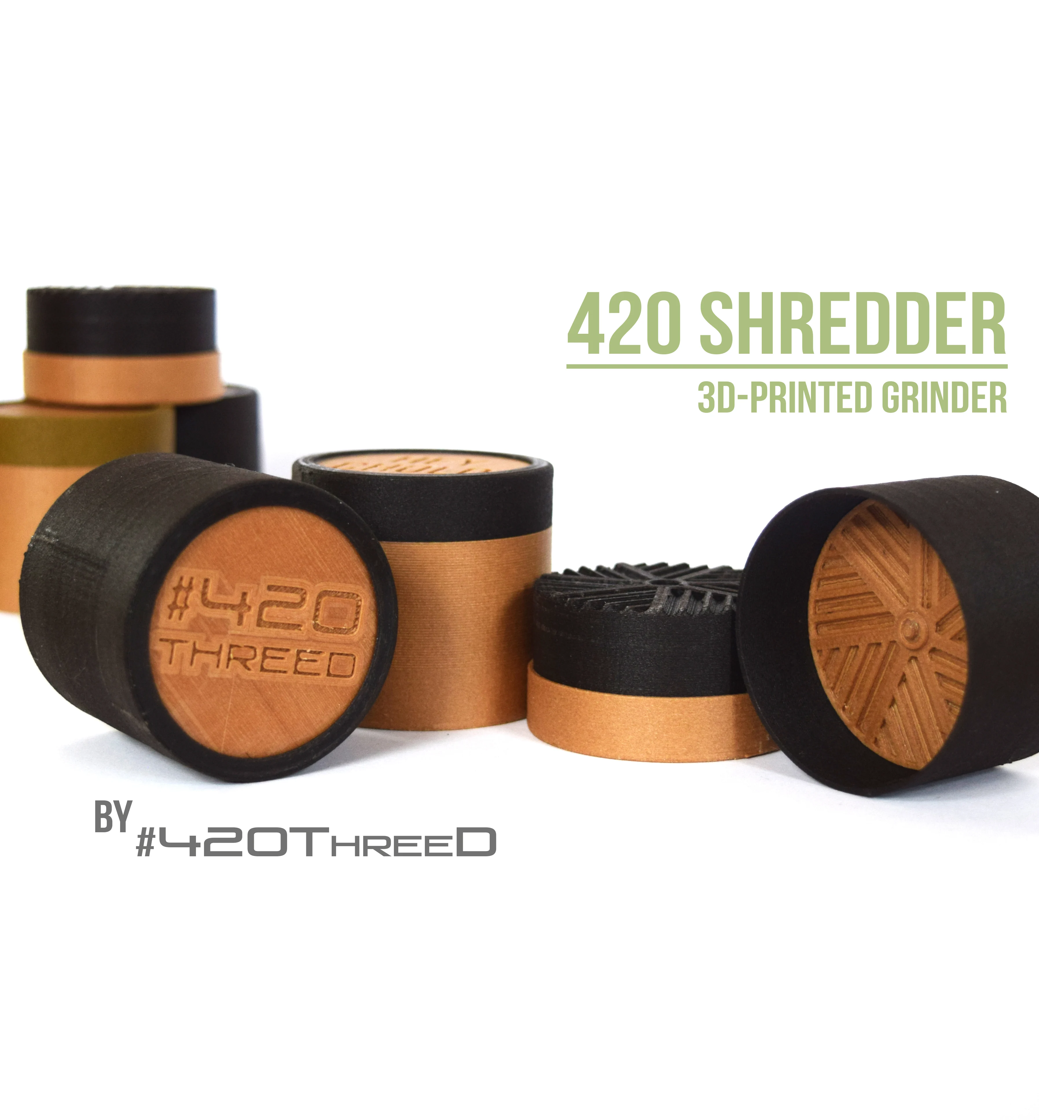 TOOTHLESS Herb Grinder - by 420ThreeD