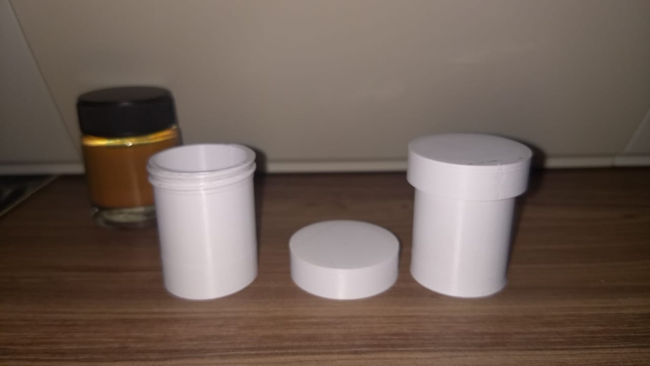 Airbrush Paint Pot with Lid