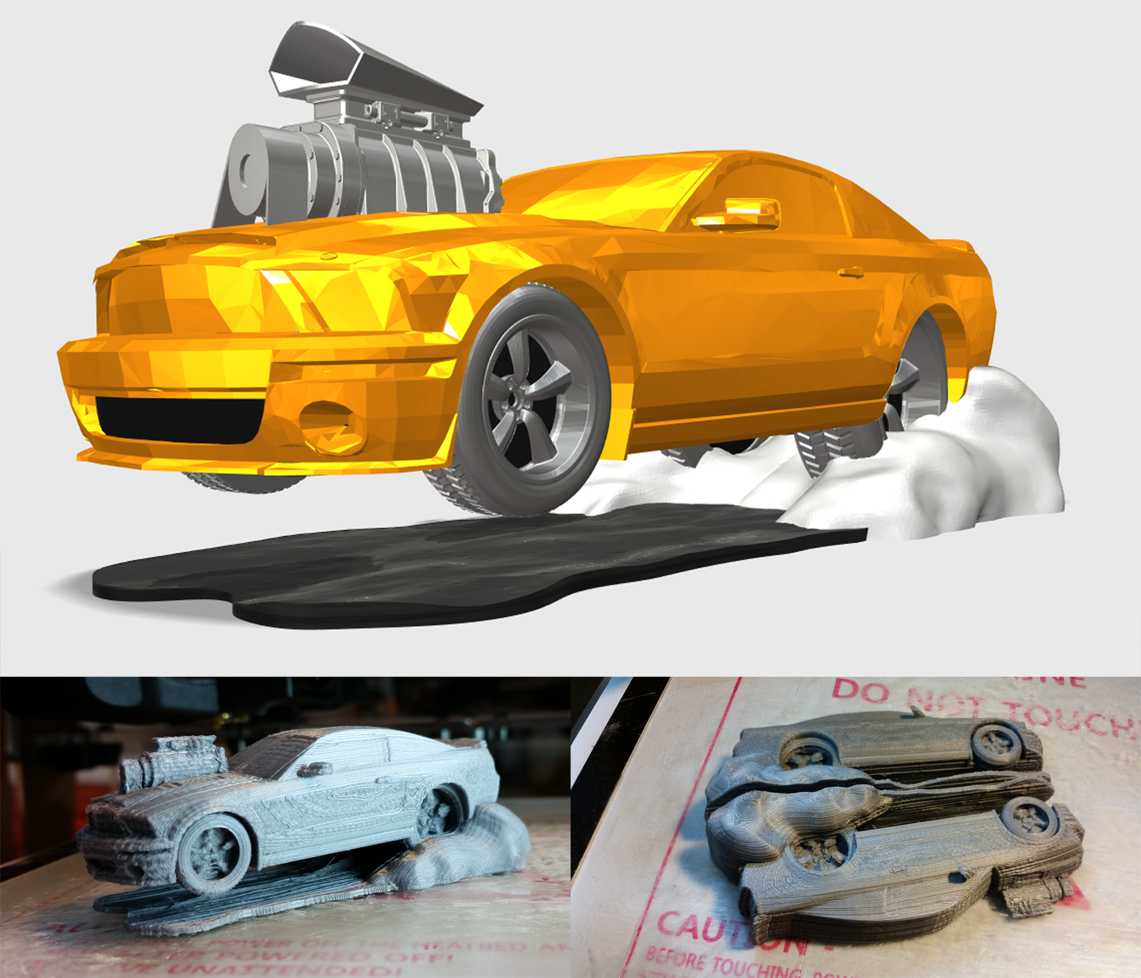Mustang CARtoon mash-up