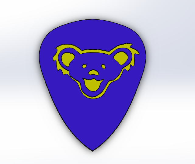 Greatful Dead Guitar Picks