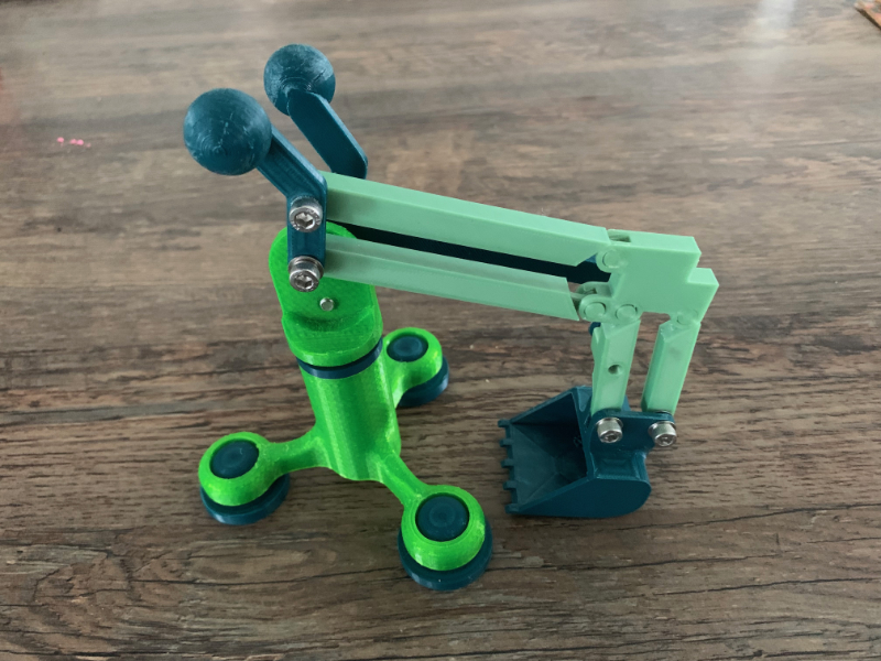 Digger 2.1 with less pegs