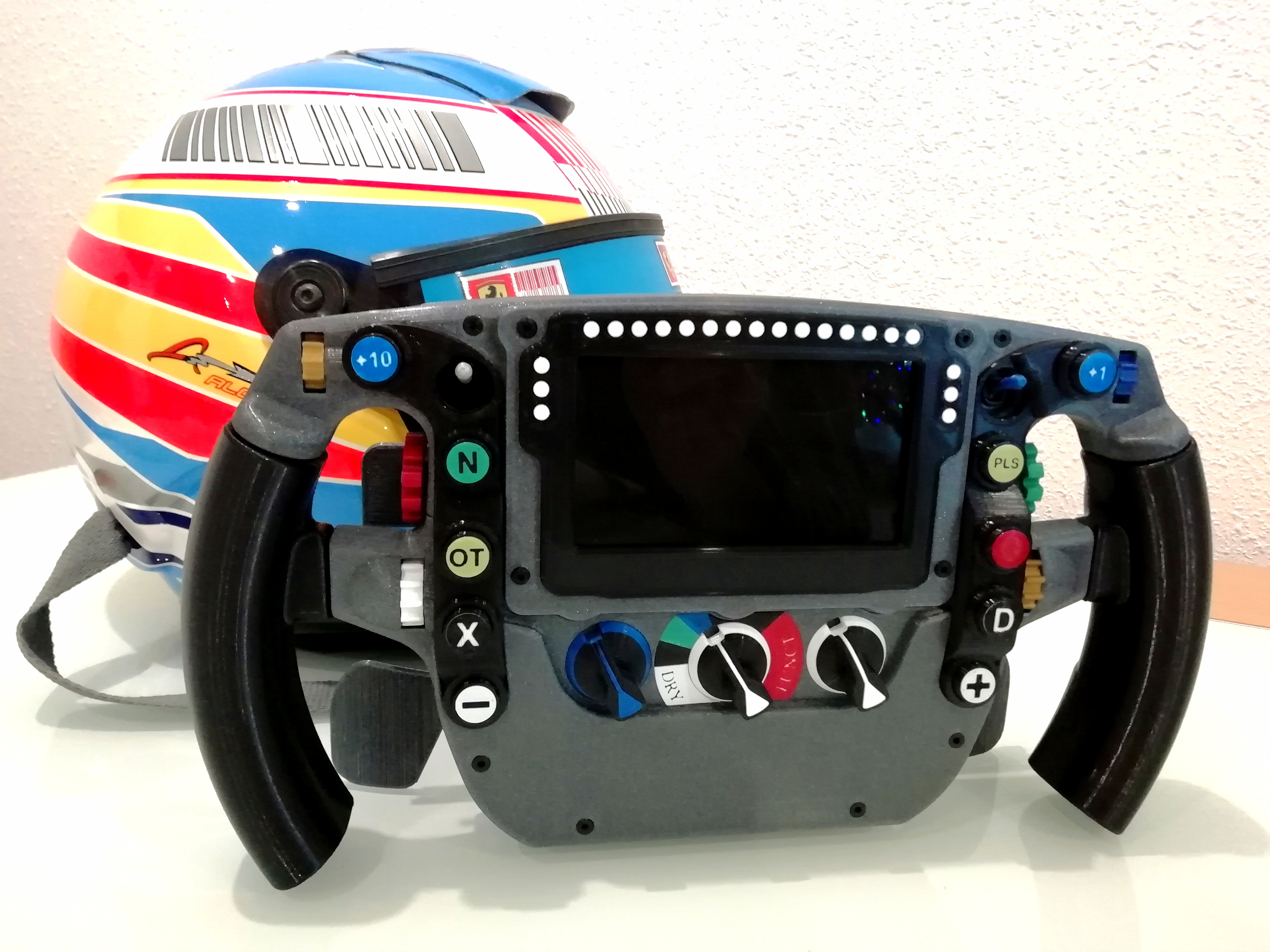 F1 Mclaren MP4-30 2015 Steering Wheel.