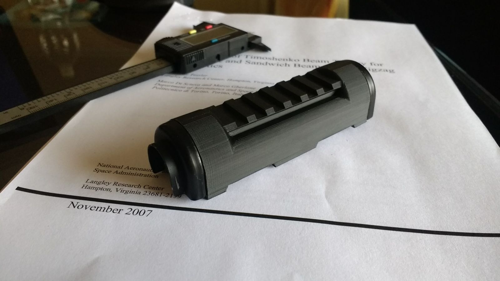 Railed (low-profile) Handguard for AK74u (Cyma)