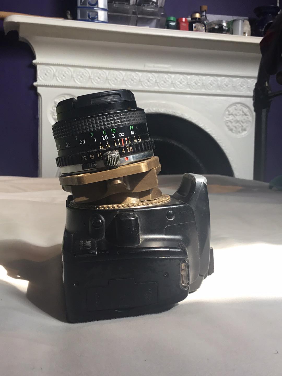 Adjustable Tilt Shift Lens Adapter