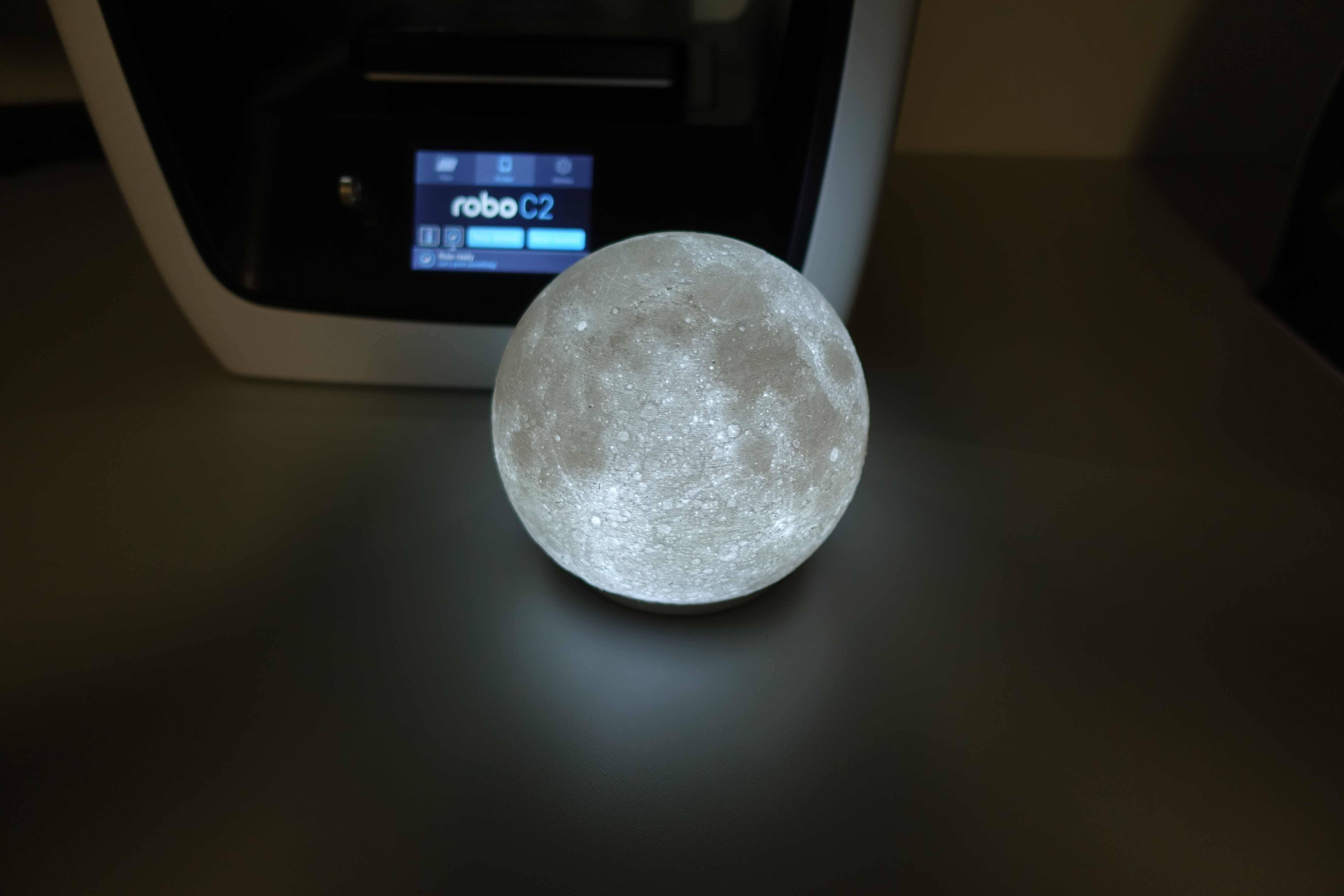 High Detailed Moon Lamp