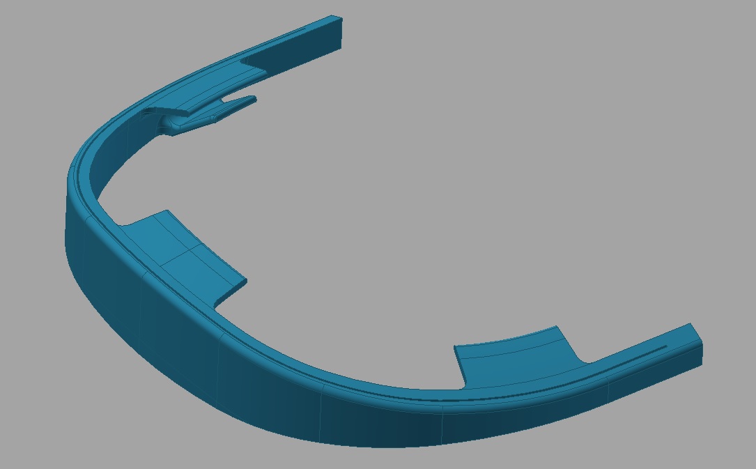 Face shield cap adaptable for policía & Guardia Civil