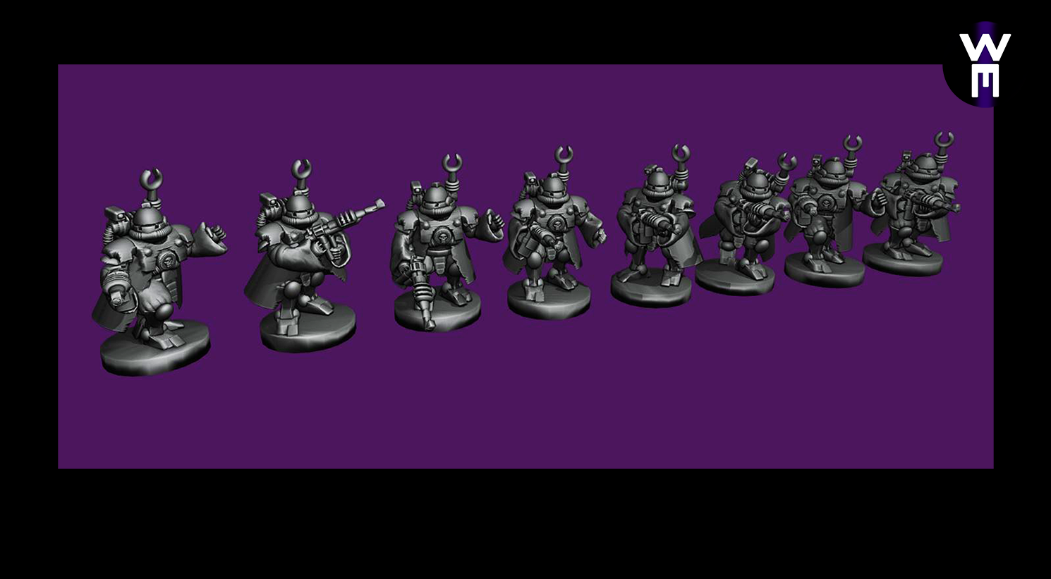 6/8mm Skitarii Soldiers