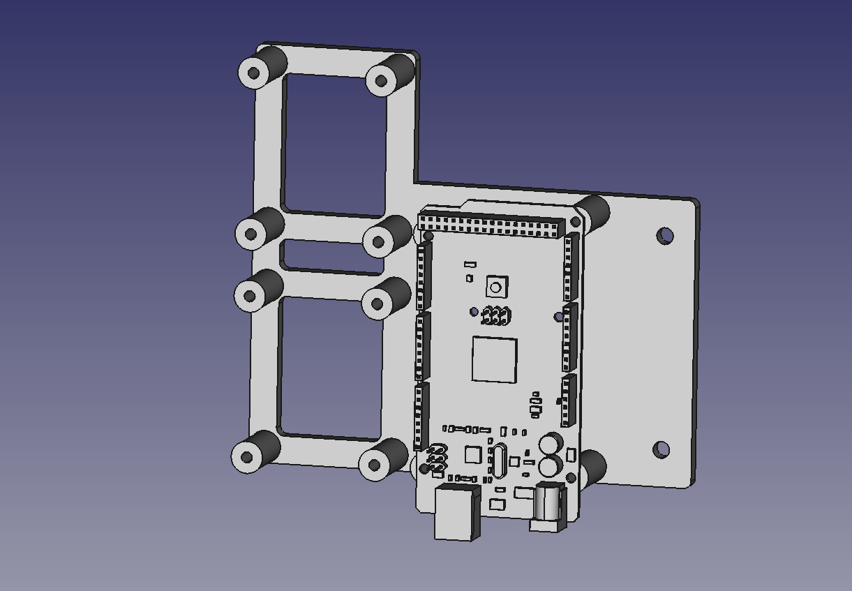 Ramps 1.4 Dual Mosfet Mount 2040 2020 AM8