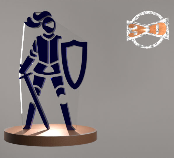 Glassware golem