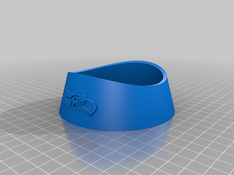 American Football stand (Seahawks, Eagles)