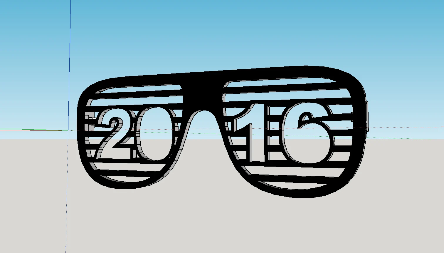 2016 Shutter Shades - Happy New Year