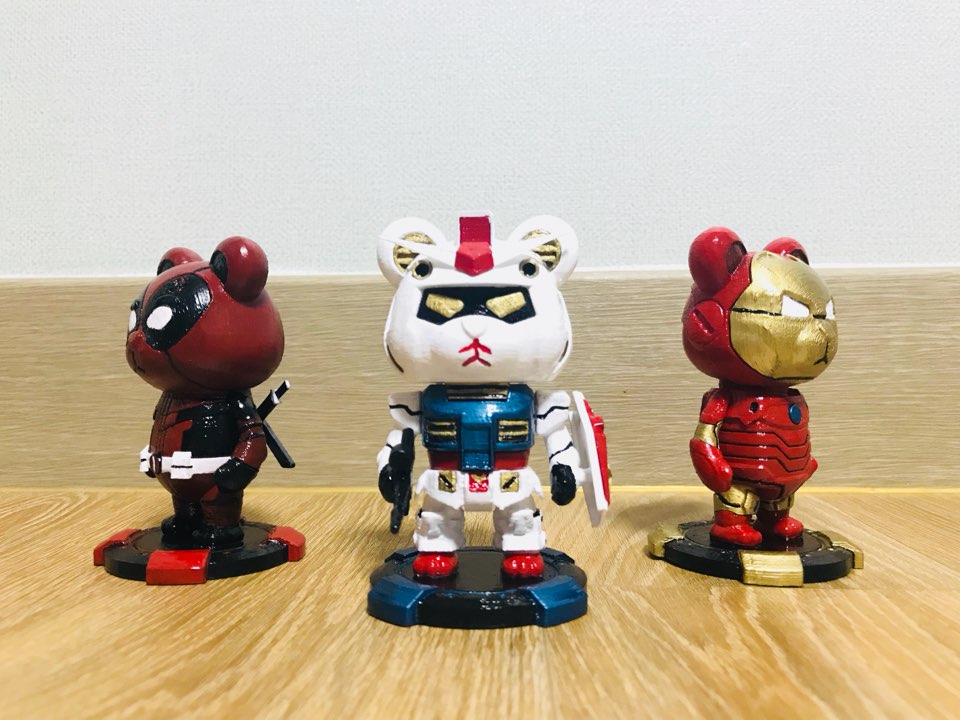R-x86 Gundam/Deadpool/Iron Bear by Anthonylu