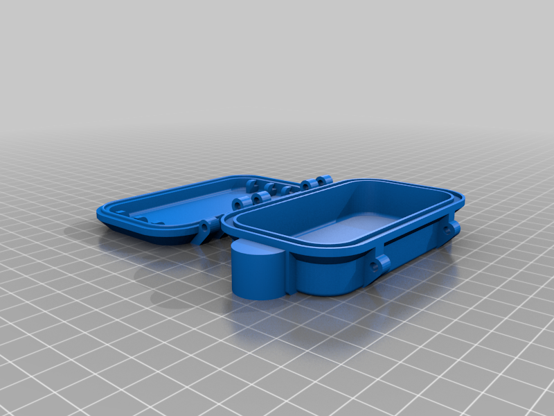 half size magnetic waterproof container