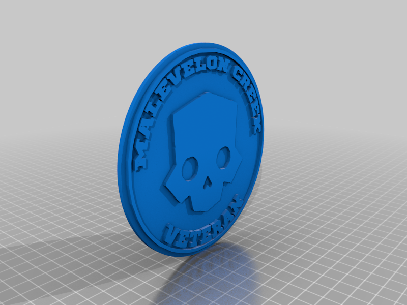 Helldivers 2 Malevelon Creek badge / Token