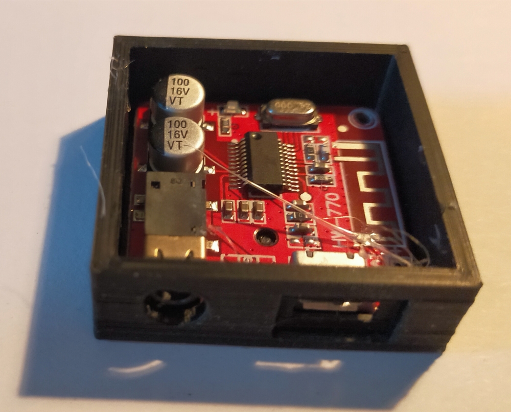 box for Mini MP3 BLE Bluetooth