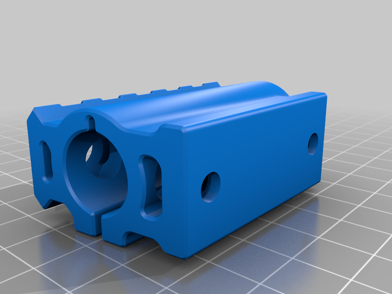 Holder for Laserpointer with picatinny rail