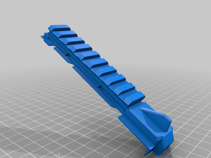 X-Shot Chaos Meteor Picatinny Rail