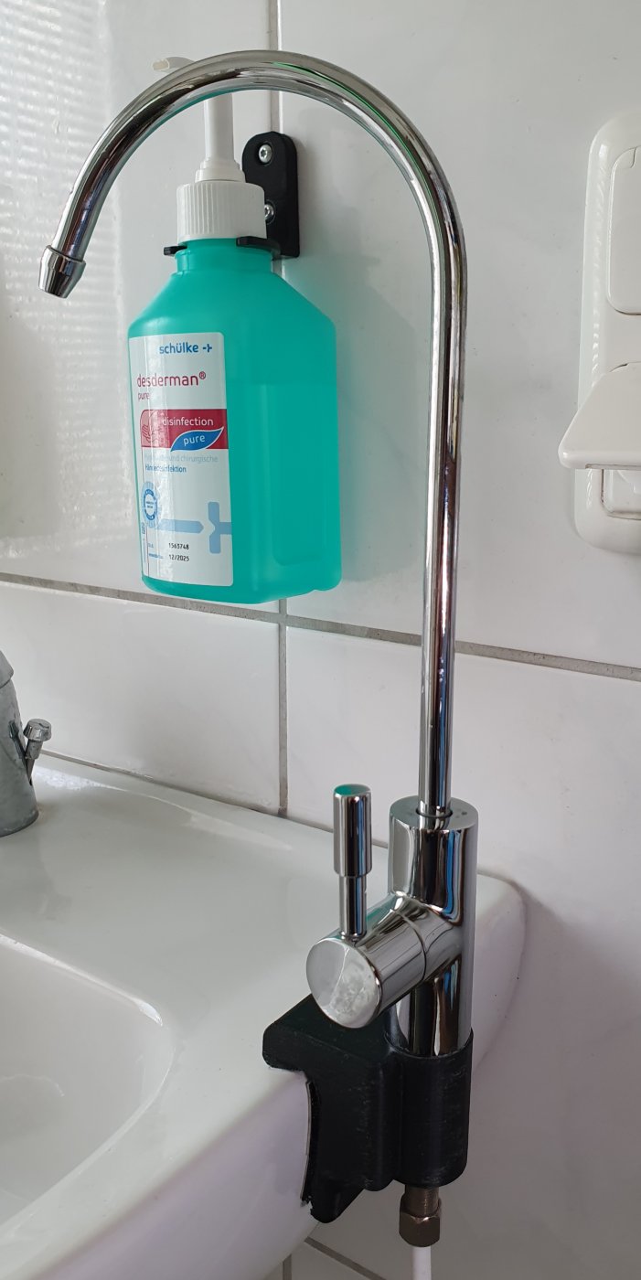 Faucet Sink Mount | Wasserhahn Waschbecken Befestigung | Umkehr Osmoseanlage
