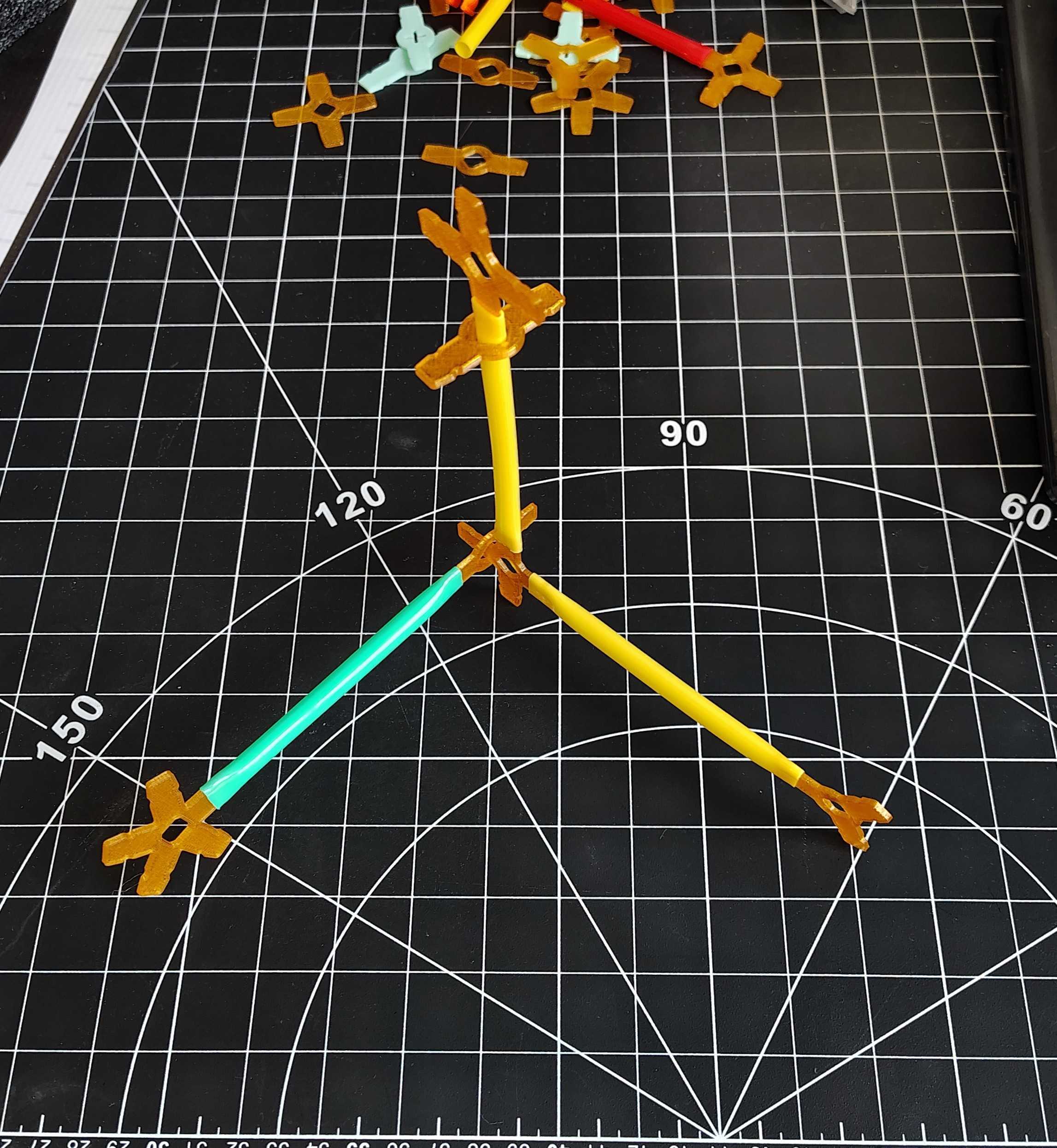 Building Straw Key Connectors