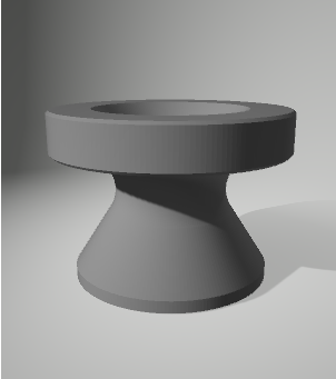 Shelf systems sibylle and babette fastening part - round