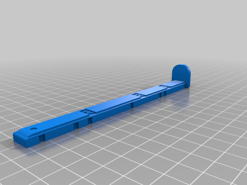 Locher Anschlagschiene (Rail for hole punch) - DIN A4, A5 & A6