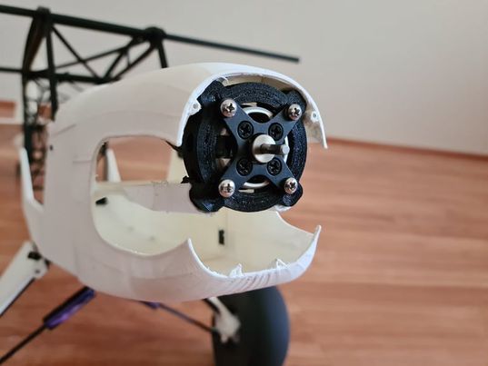 PlanePrint Big Bobber Motor Mount 24mm x 24mm