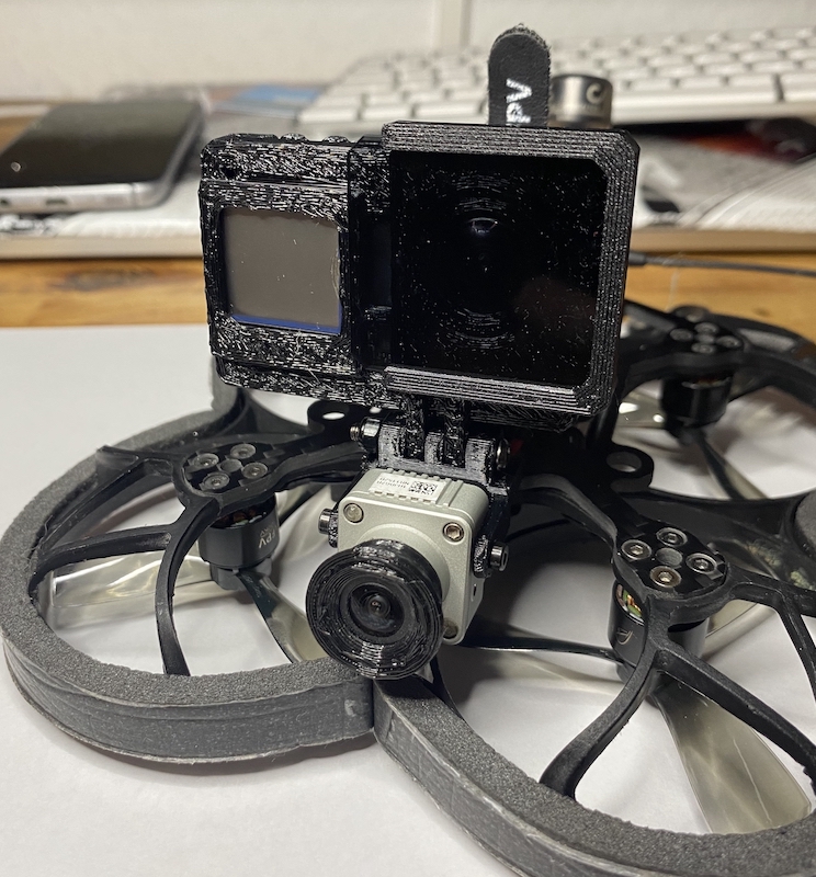 GoPro 8 Lite Naked Case for TBS ND Fliter BetaFPV Mod