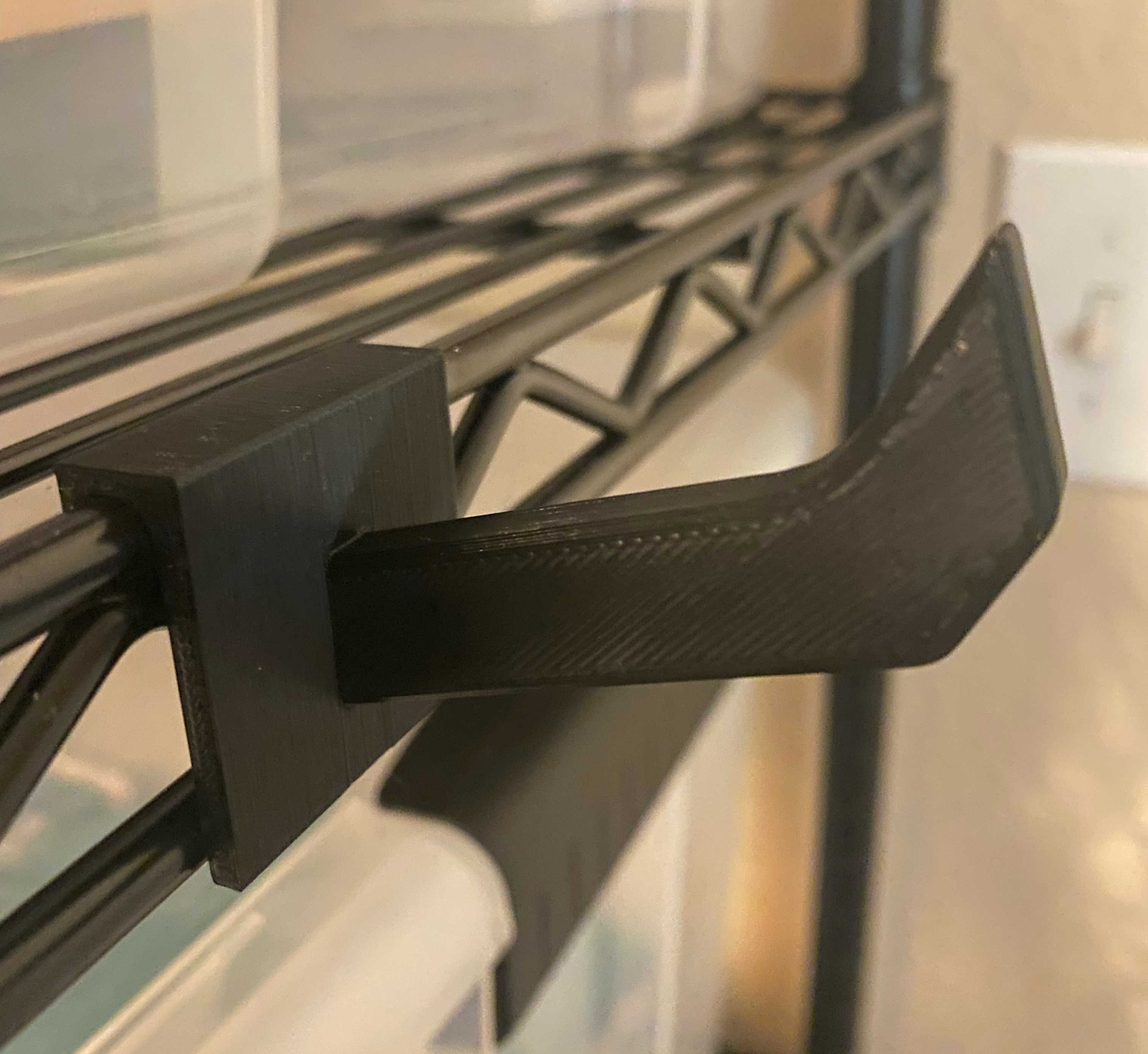 Hook for Uline wire shelving