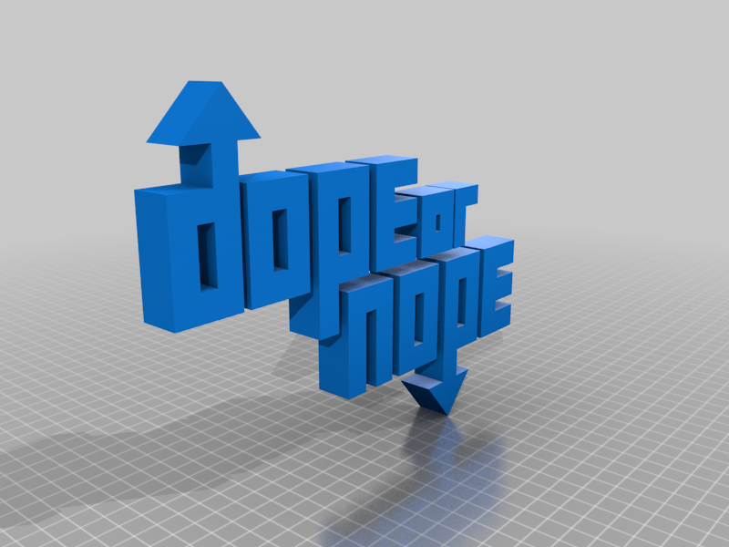 DOPE or NOPE Logo