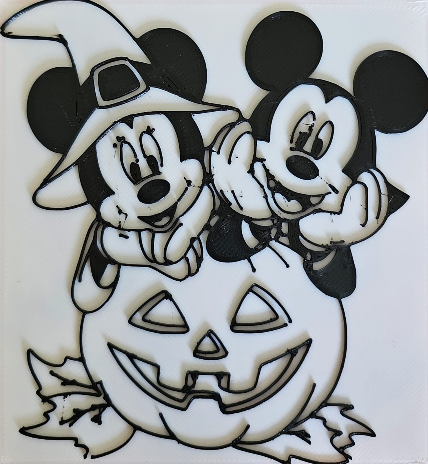 Miki and Minnie Halloween
