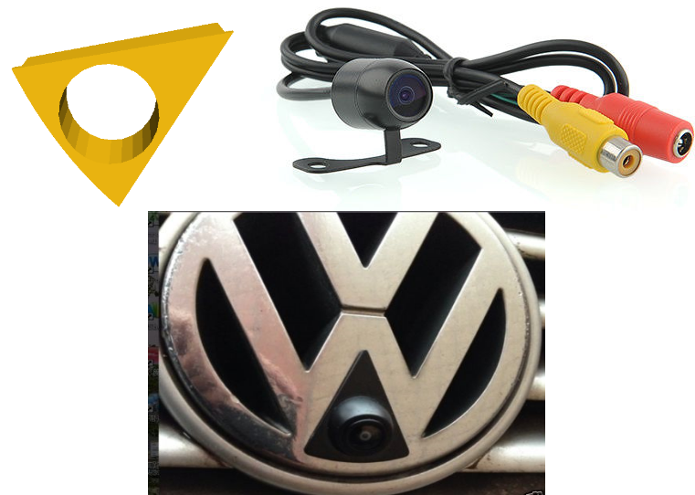 VW Front Emblem Camera Kamera Volkswagen