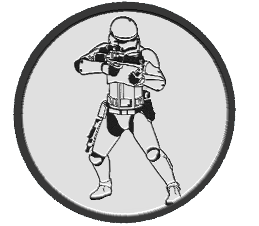 poe dameron coasters