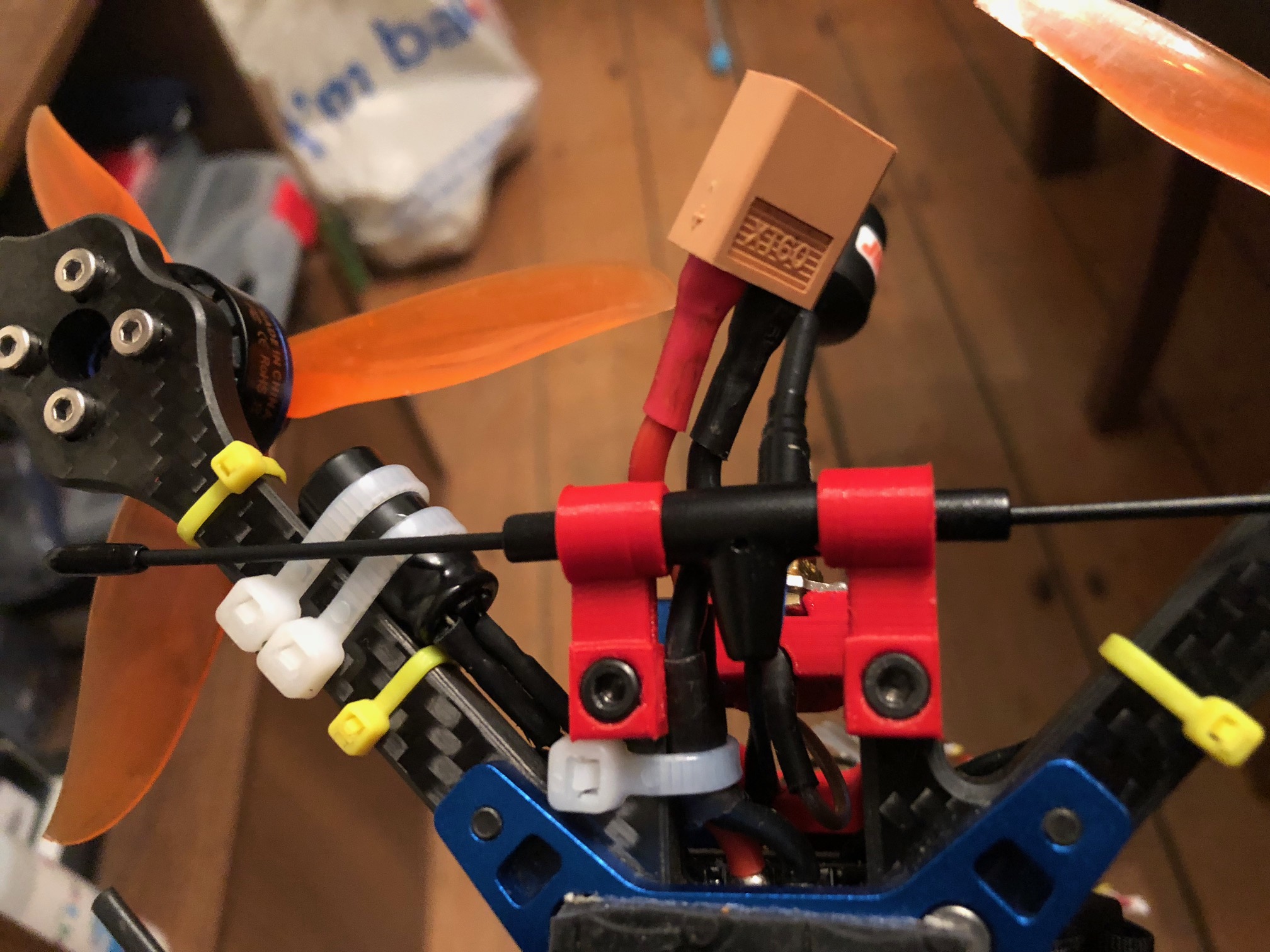 TBS Crossfire Mounting Brackets for Diatone GT-M200