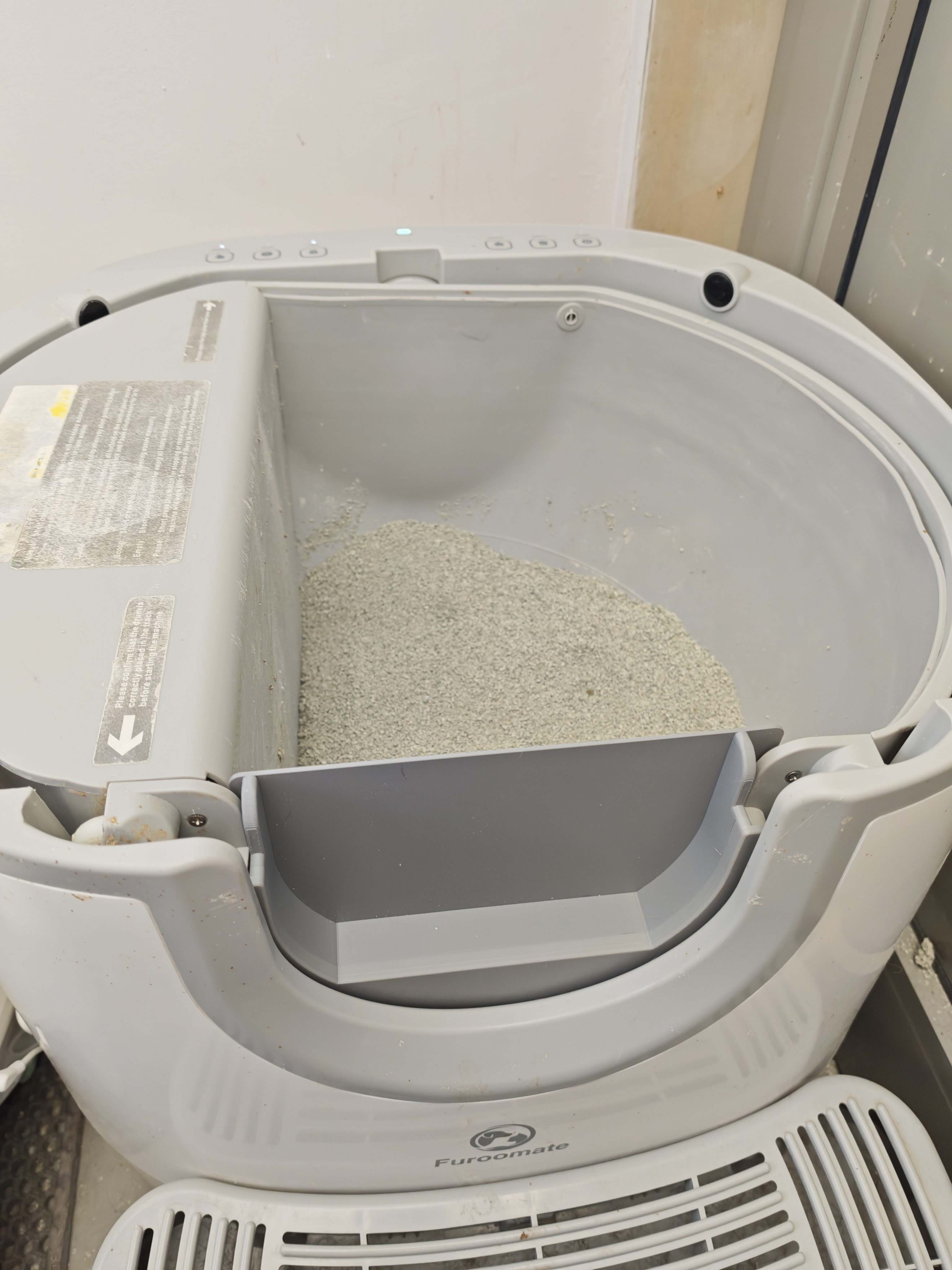 furoomate automatic litterbox divider