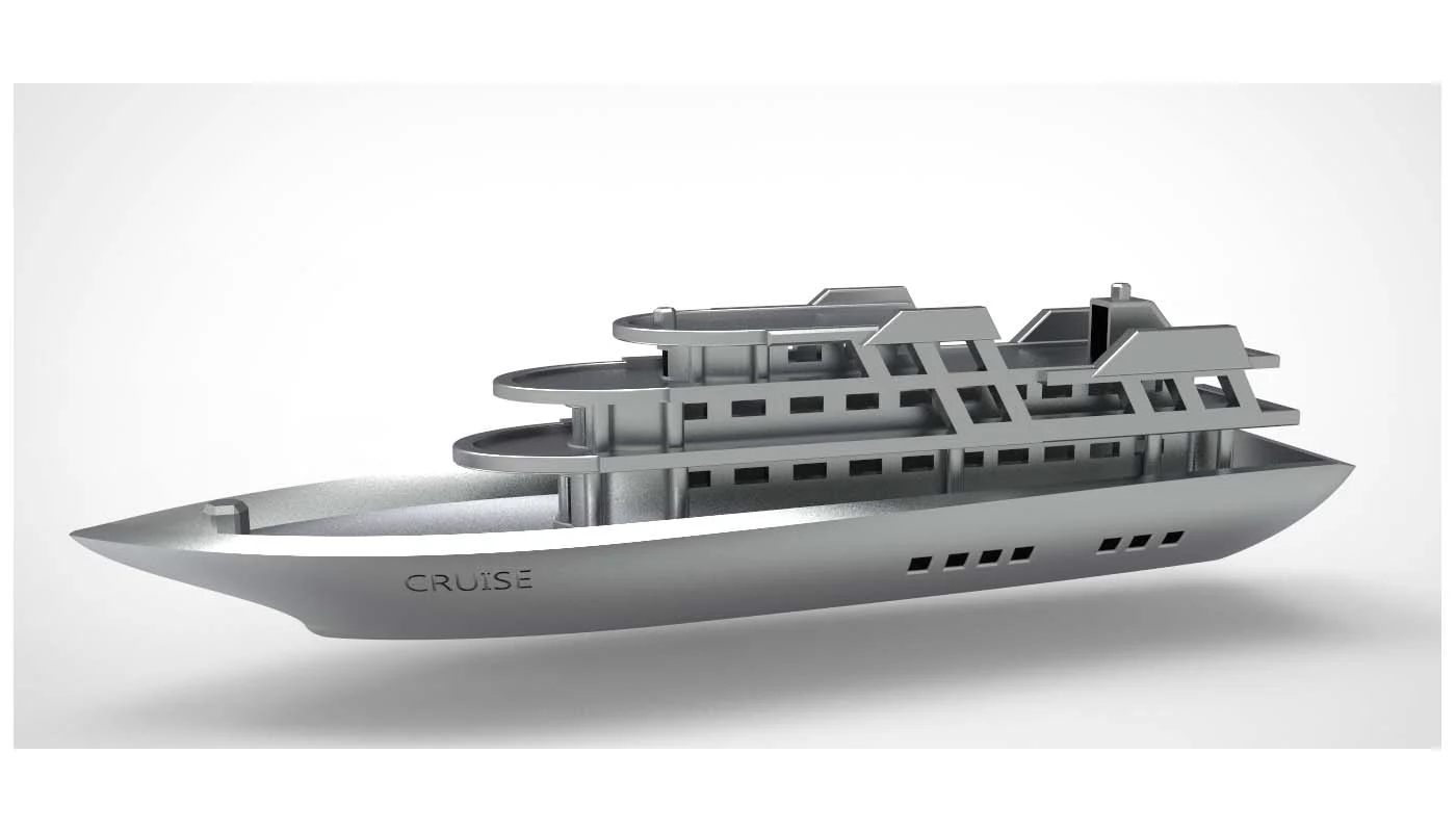 Cruise Ship Miniature Toy