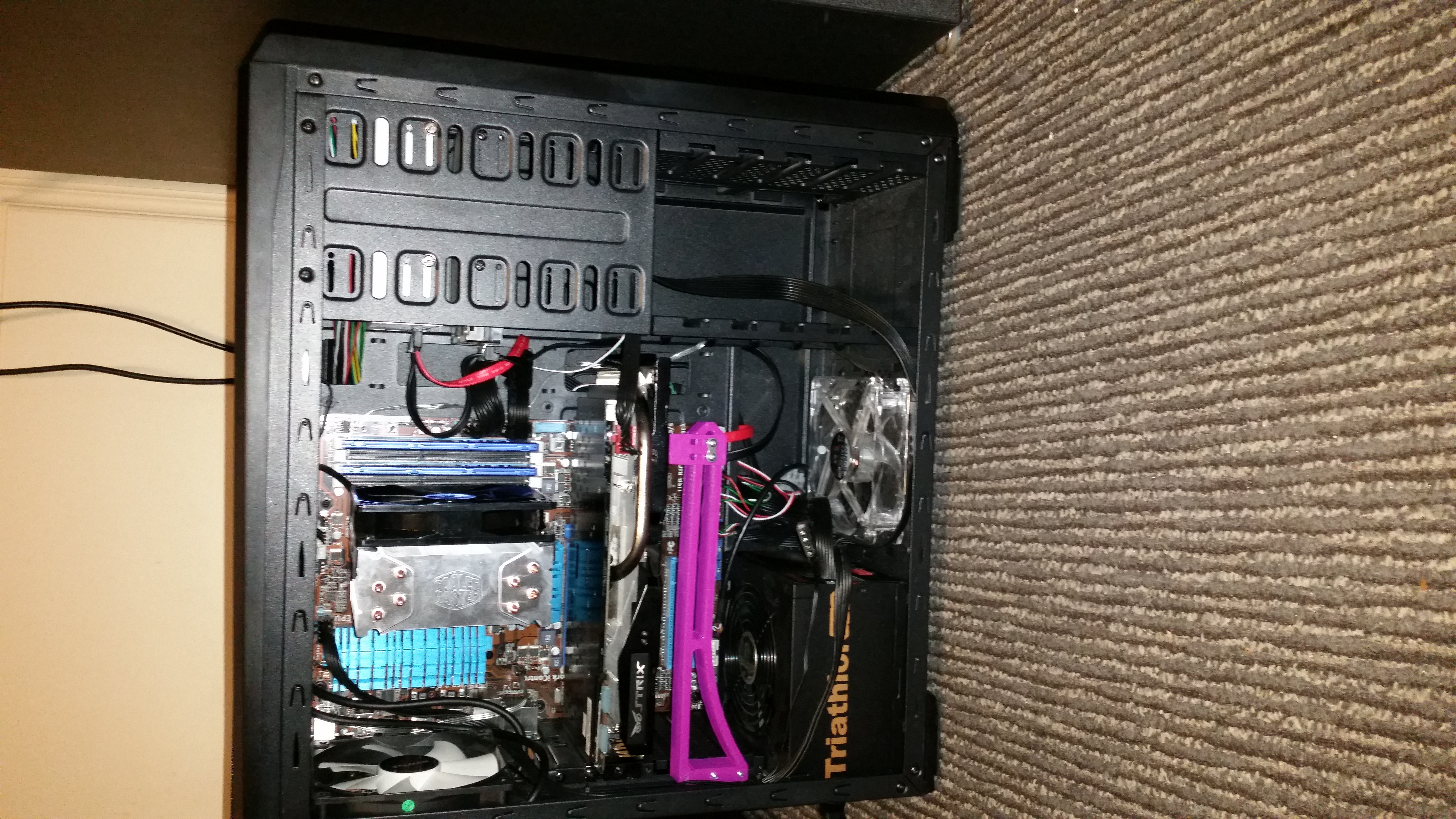 Adjustable GPU Support Bracket