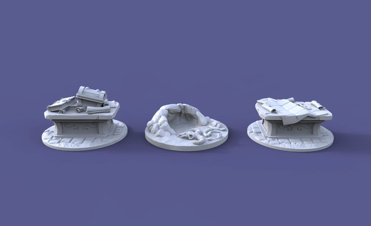 Massive Darkness Tokens