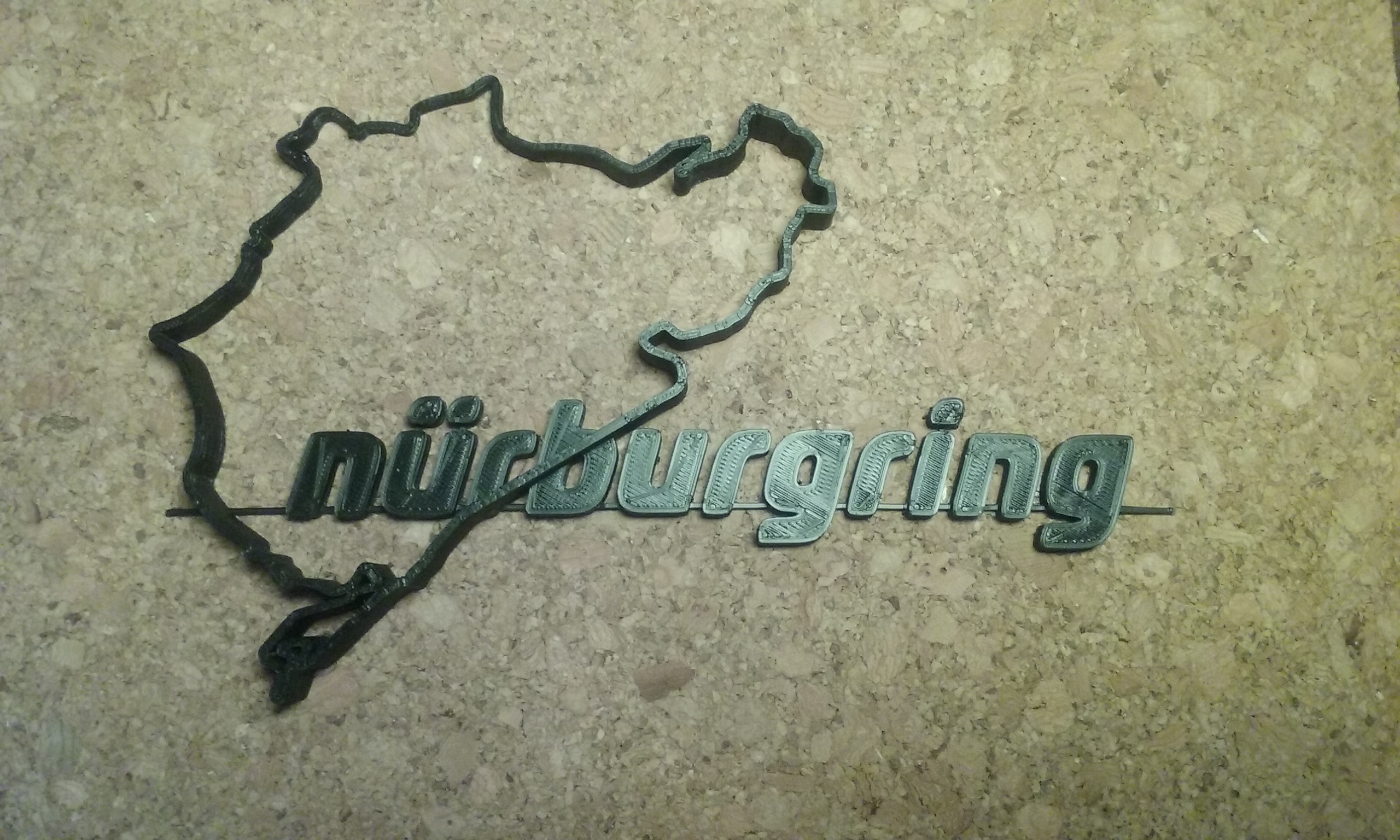 Nürburgring Nordschleife 3D with Name