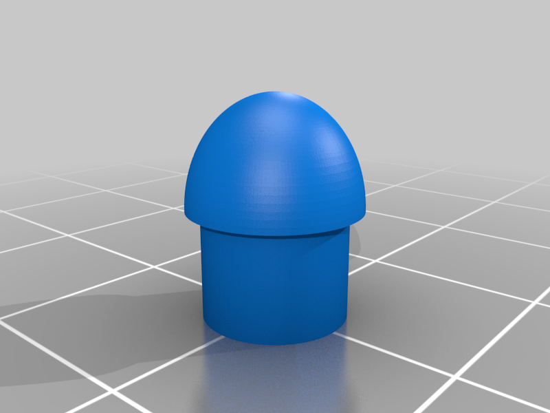 9mm Skid Pole Caps - Trex 600 / 700